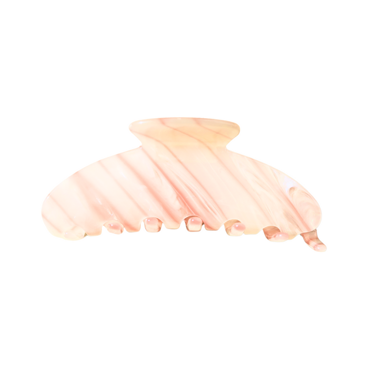 ROUNDED CLAW CLIP - OYSTER