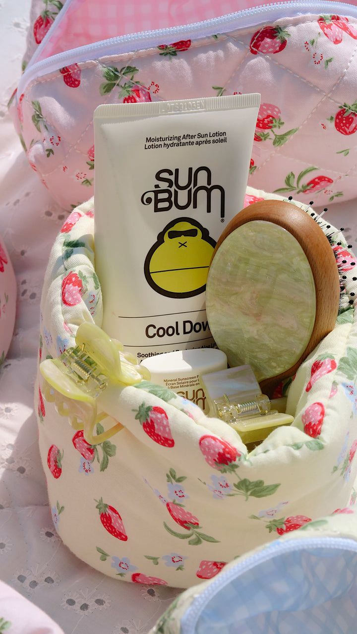 YELLOW STRAWBERRY - MATCHING SET (2)