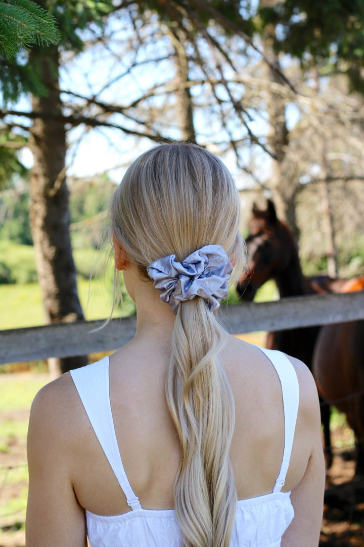 COWGIRL STARS - Printed Silk Scrunchie - Beyond Scrunchies