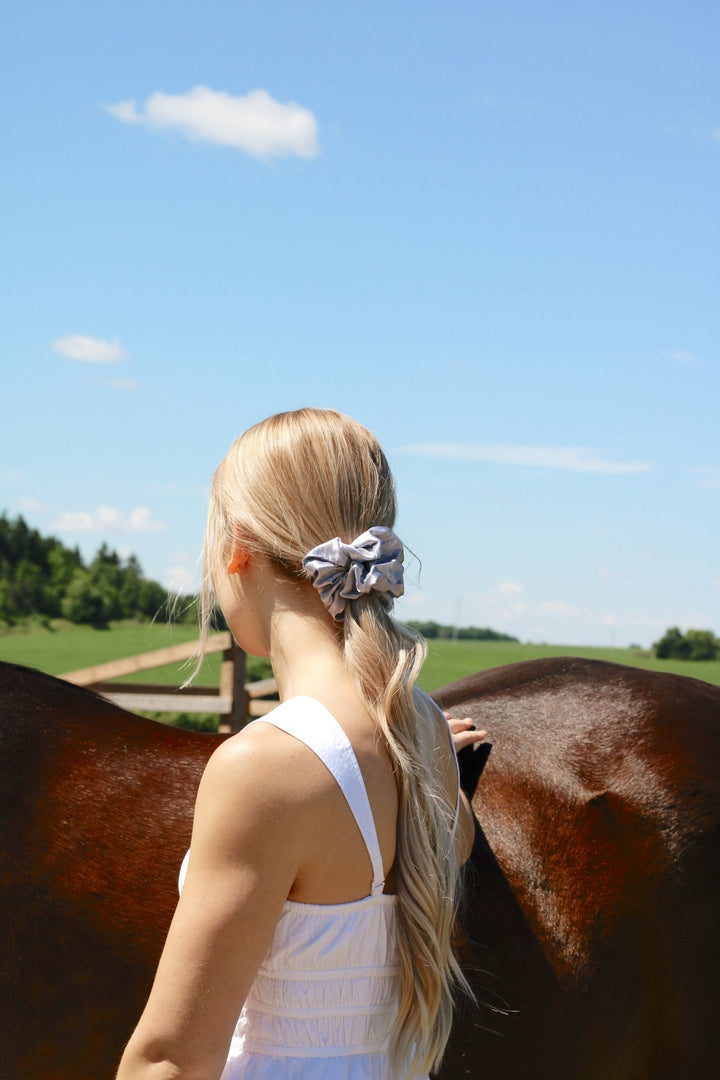 COWGIRL STARS - Printed Silk Scrunchie - Beyond Scrunchies