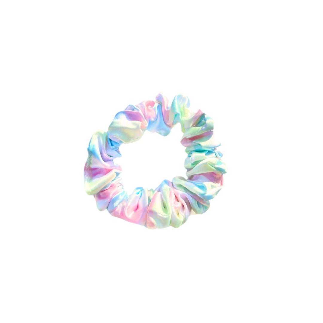 PASTEL GINGHAM - Silk Skinny Scrunchie - Beyond Scrunchies