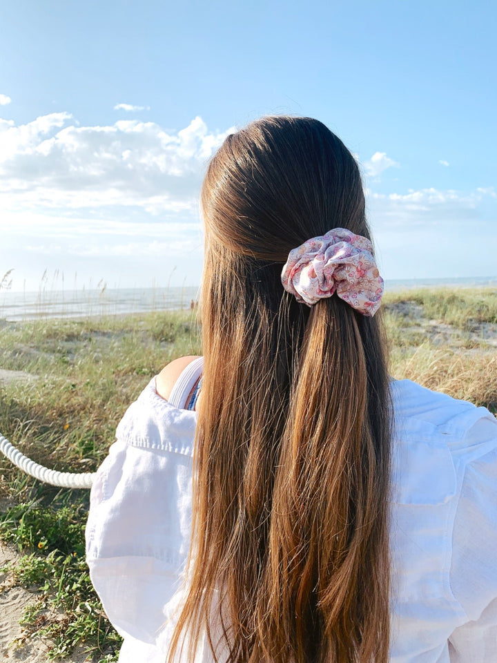 ALLISON - Printed Silk Scrunchie - Beyond Scrunchies