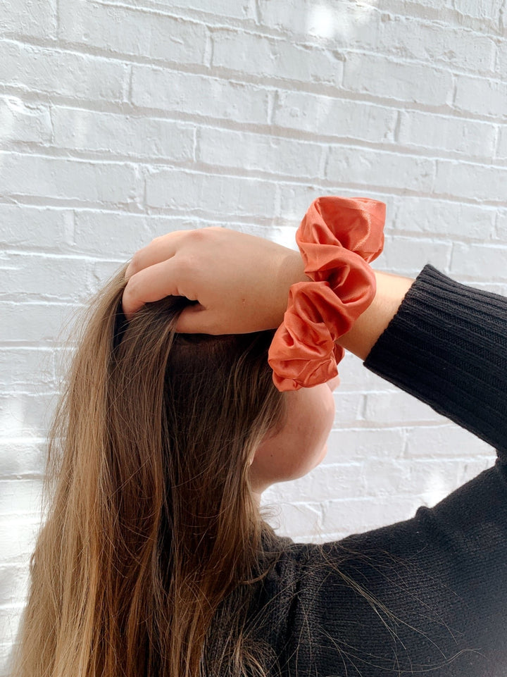 AMBER - Mulberry Silk Scrunchie - Beyond Scrunchies