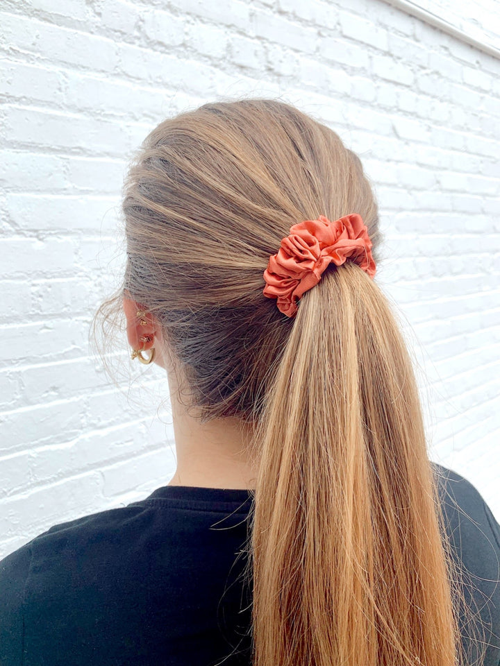 AMBER - Silk Skinny Scrunchie - Beyond Scrunchies