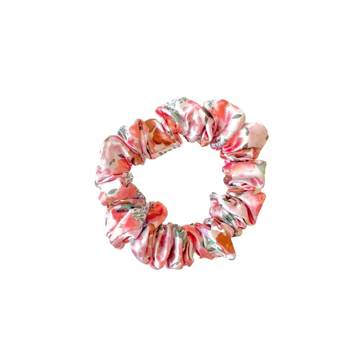 AUTUMN BLOOM - Silk Skinny Scrunchie - Beyond Scrunchies