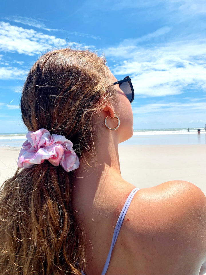 BAHAMA - Tie Dye Silk Scrunchie - Beyond Scrunchies