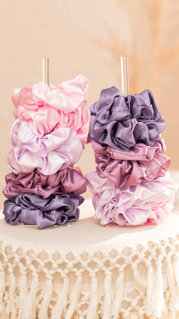 BALLERINA - Mulberry Silk Scrunchie - Beyond Scrunchies