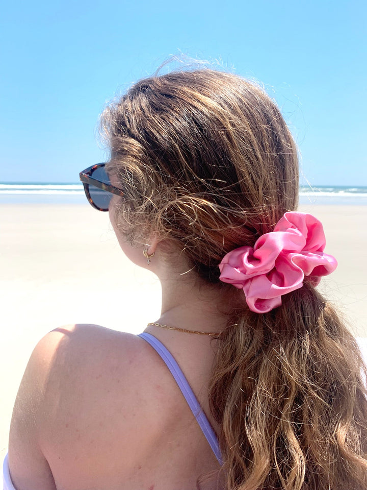 BLOSSOM - Mulberry Silk Scrunchie - Beyond Scrunchies
