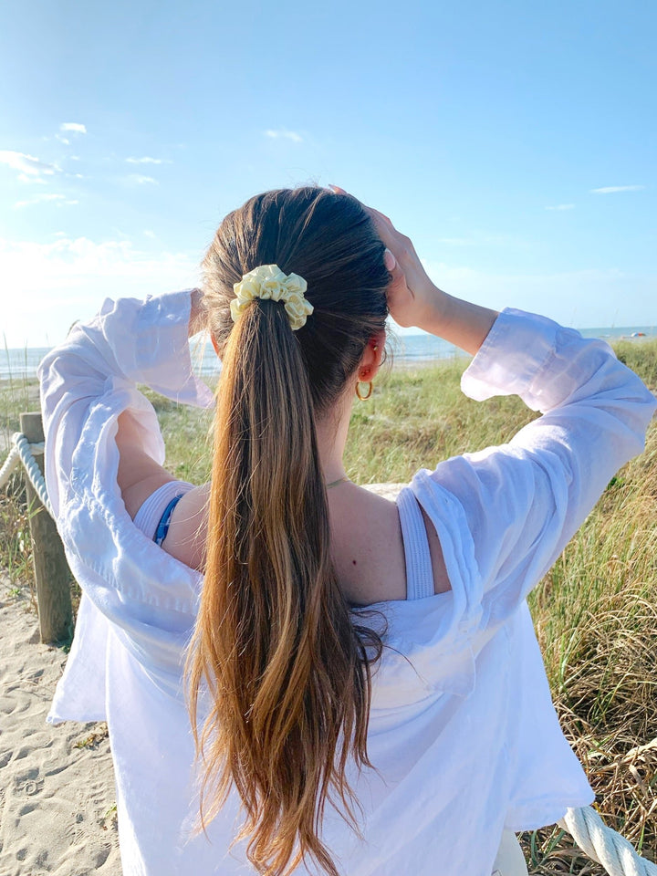 BUTTER - Silk Skinny Scrunchie - Beyond Scrunchies