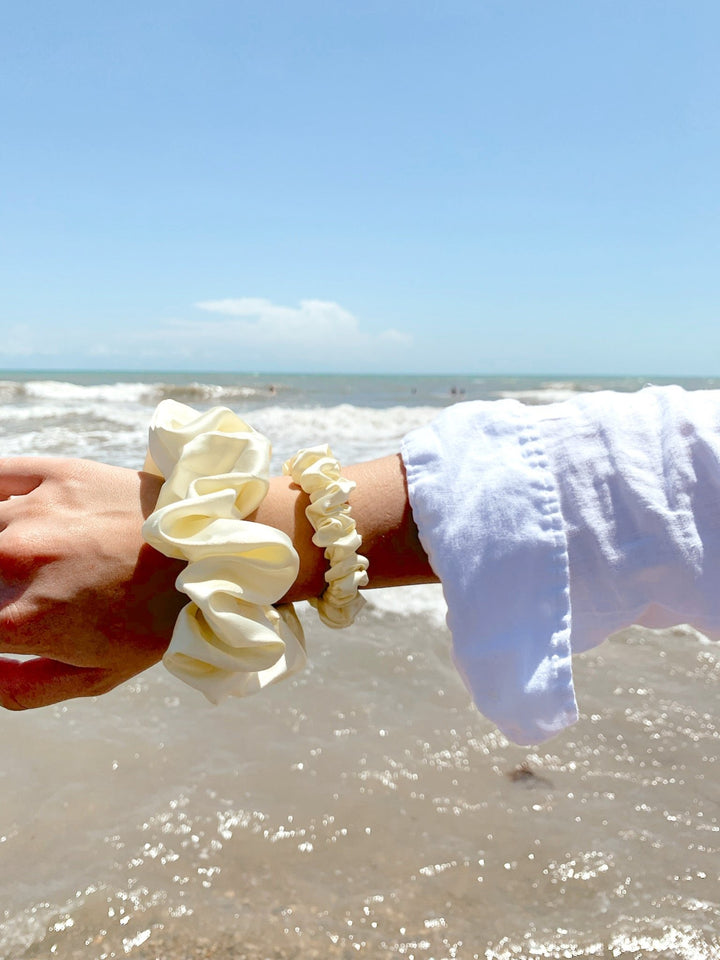 BUTTER - Silk Skinny Scrunchie - Beyond Scrunchies