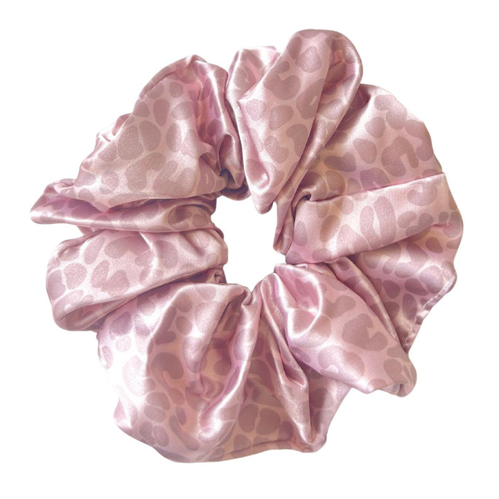 CHEETAH - Mulberry Silk Scrunchie - Beyond Scrunchies