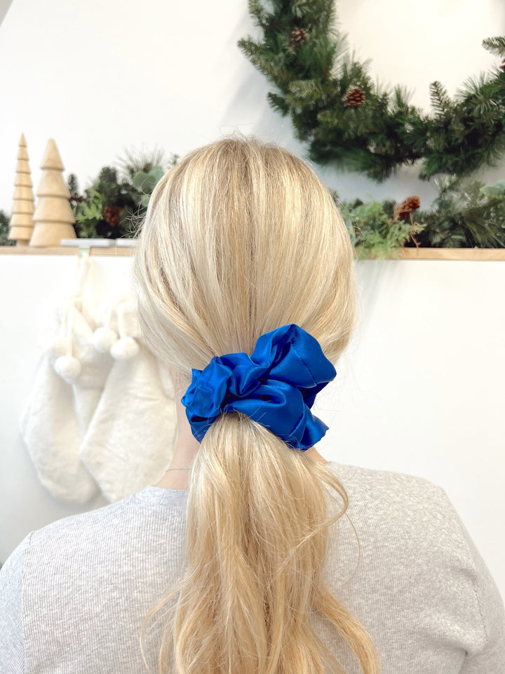COBALT - Mulberry Silk Scrunchie - Beyond Scrunchies