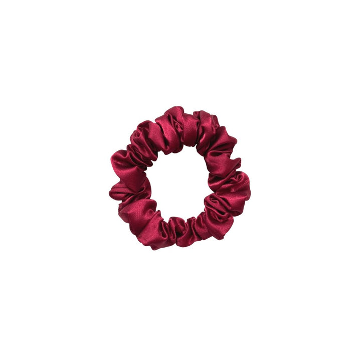 CRANBERRY - Silk Skinny Scrunchie - Beyond Scrunchies
