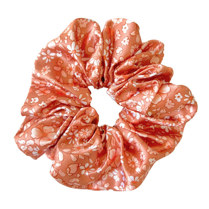 FALL FLORALS - Mulberry Silk Scrunchie - Beyond Scrunchies