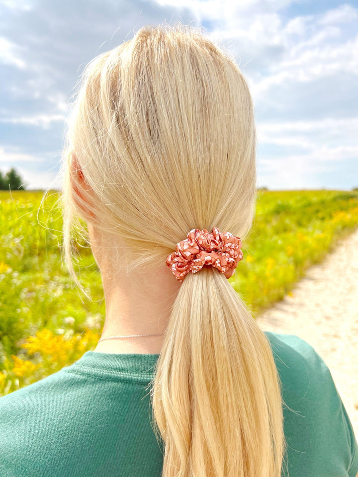 FALL FLORALS - Silk Skinny Scrunchie - Beyond Scrunchies