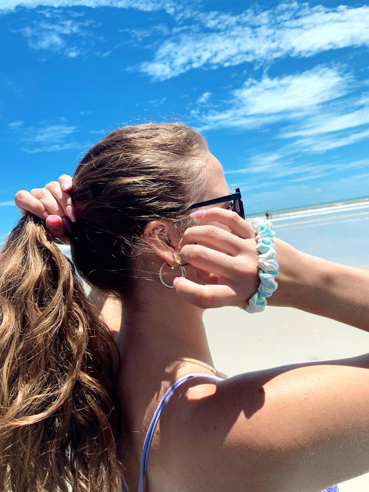 FIJI - Silk Skinny Scrunchie - Beyond Scrunchies