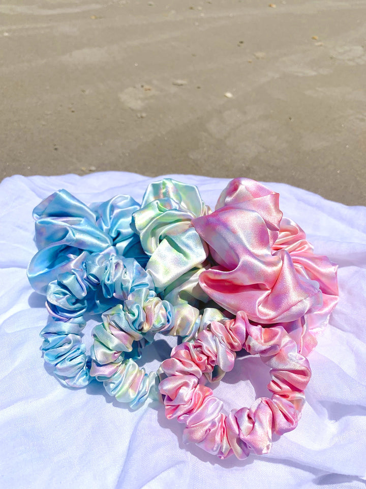 FIJI - Tie Dye Silk Scrunchie - Beyond Scrunchies