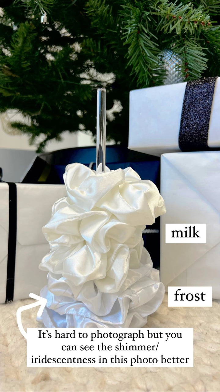 FROST - Mulberry Silk Scrunchie - Beyond Scrunchies