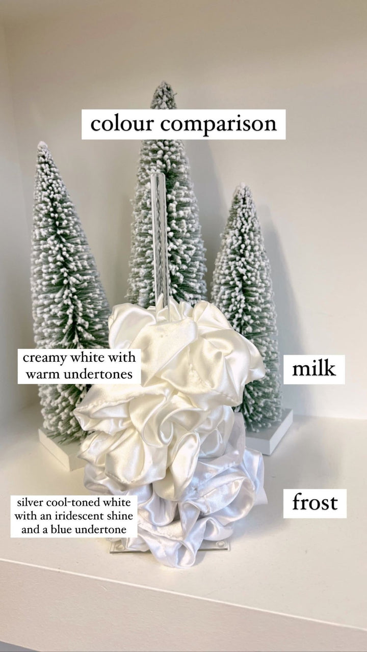 FROST - Silk Skinny Scrunchie - Beyond Scrunchies