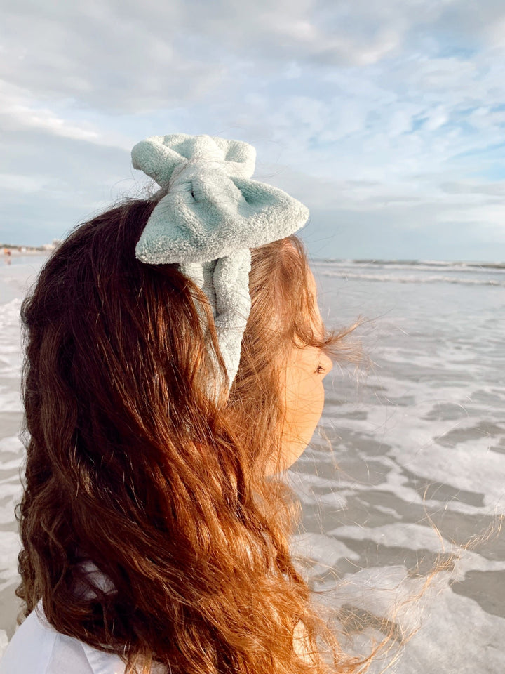 GREEN - Microfiber Towel Headband - Beyond Scrunchies