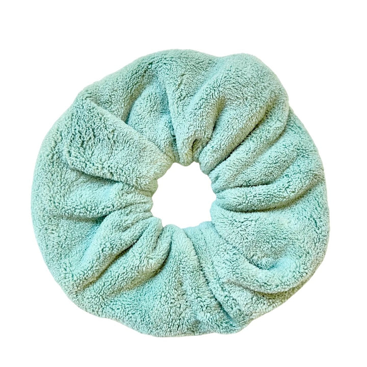 GREEN - Microfiber Towel Scrunchie - Beyond Scrunchies
