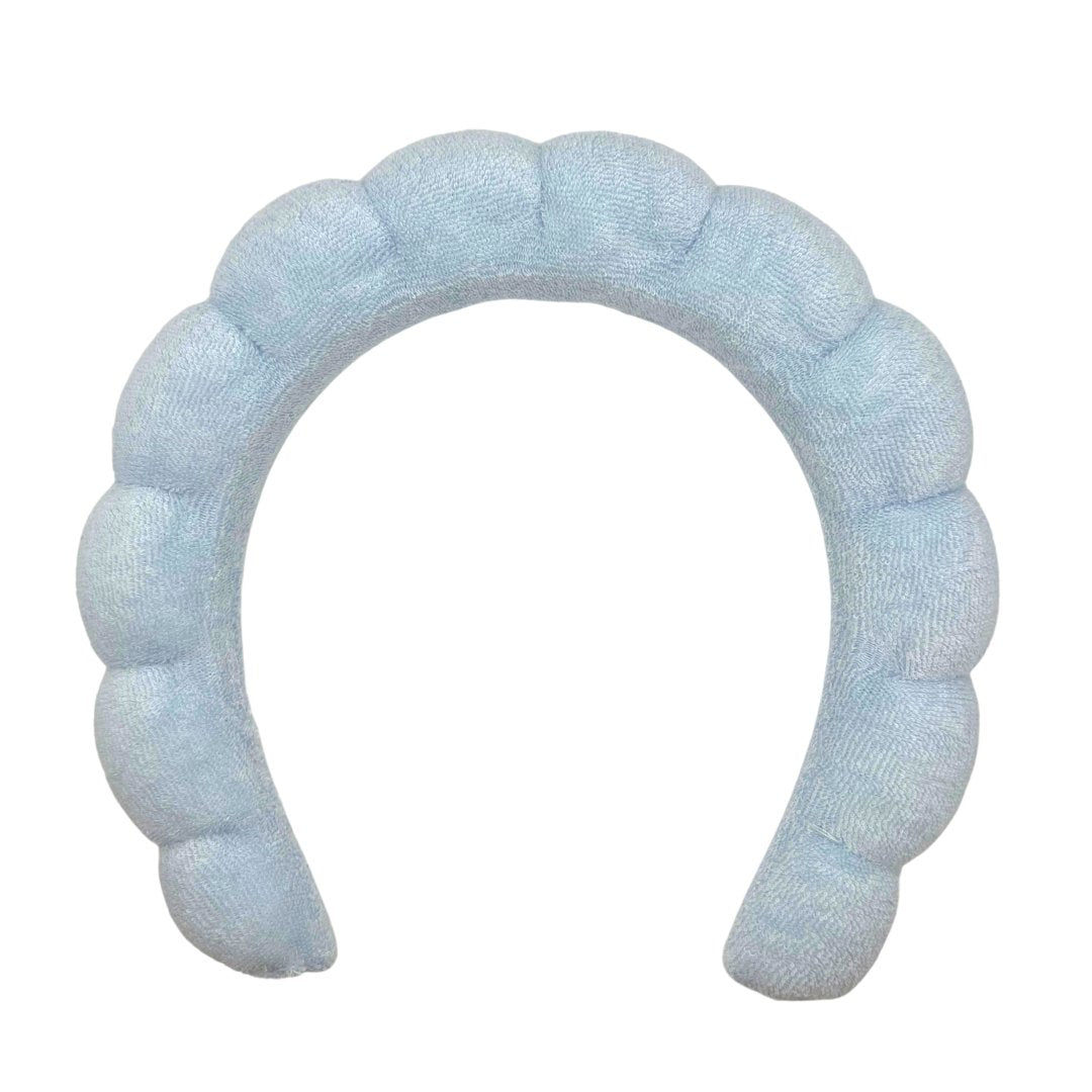 GRWM SKINCARE HEADBAND - Blue – Beyond Scrunchies