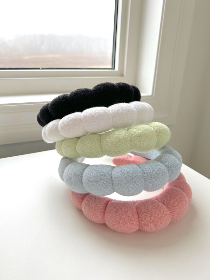 GRWM SKINCARE HEADBAND - White - Beyond Scrunchies