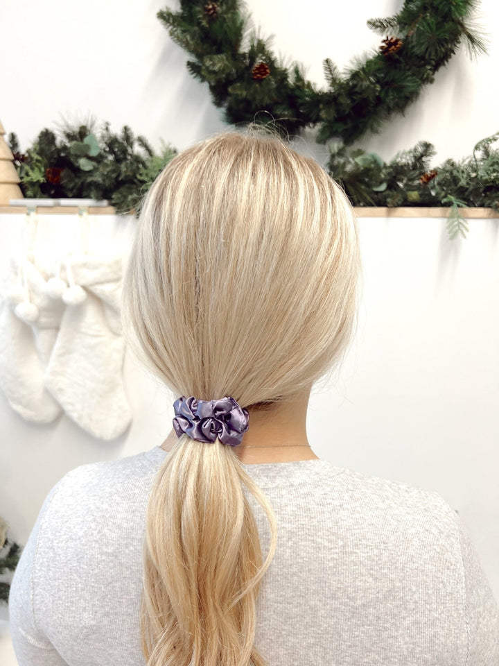 IRIS - Silk Skinny Scrunchie - Beyond Scrunchies