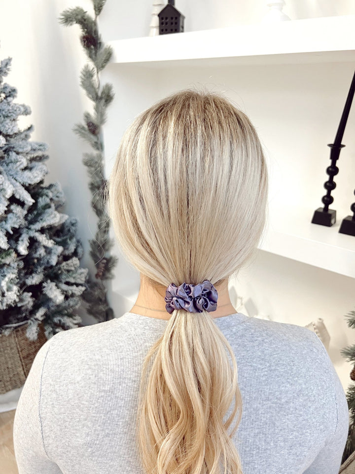 IRIS - Silk Skinny Scrunchie - Beyond Scrunchies