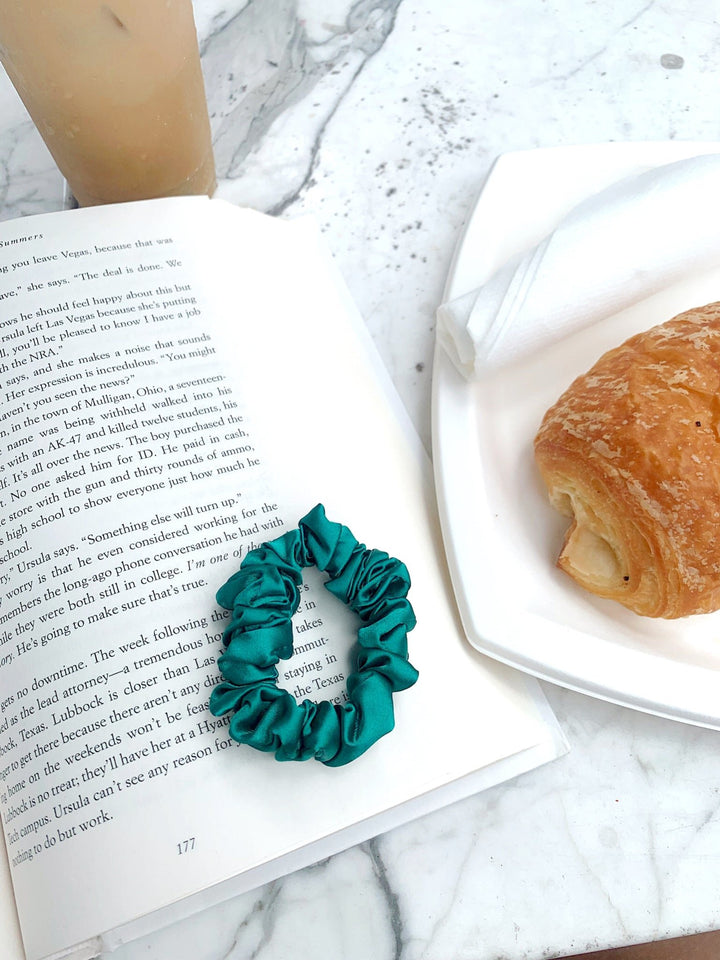 JADE - Silk Skinny Scrunchie - Beyond Scrunchies