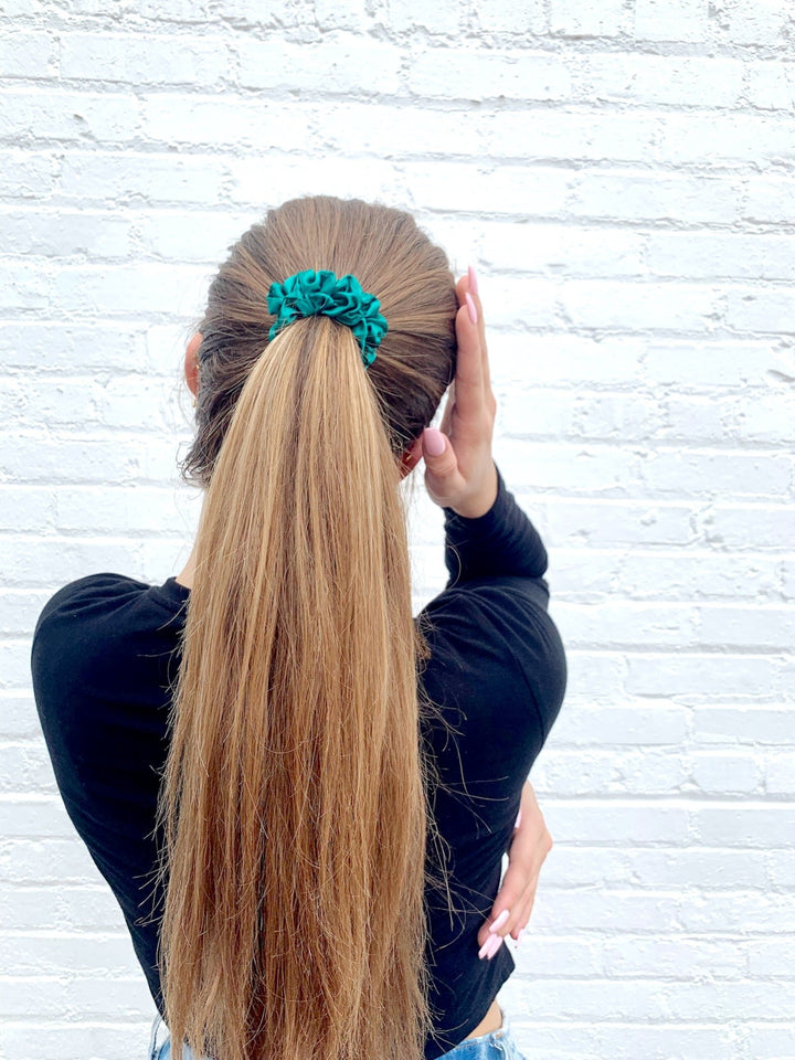 JADE - Silk Skinny Scrunchie - Beyond Scrunchies