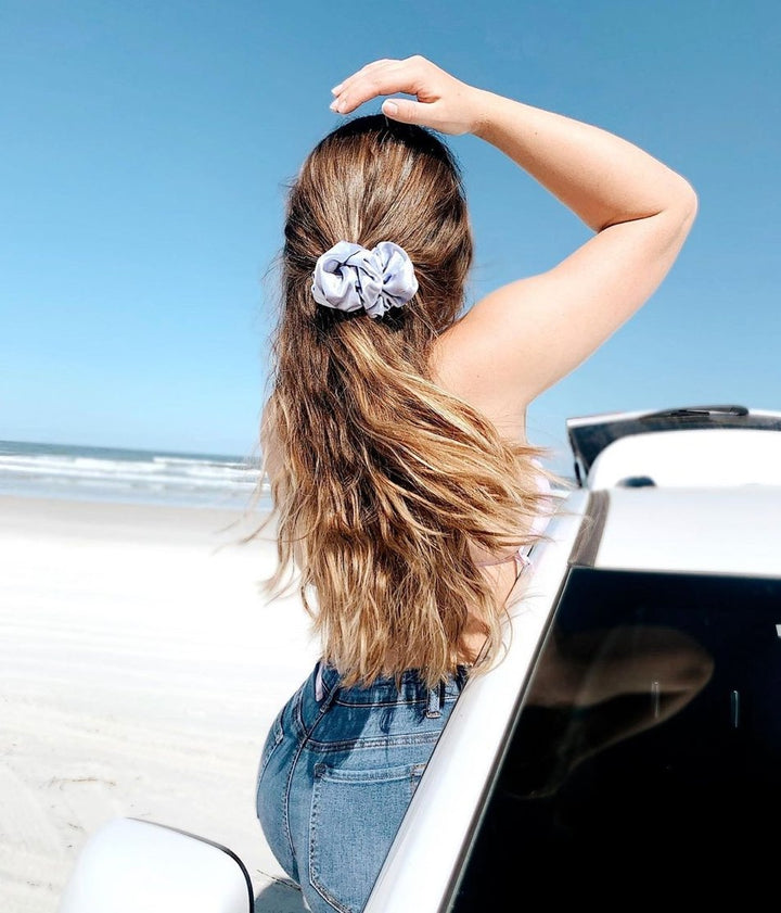 LAVENDER - Mulberry Silk Scrunchie - Beyond Scrunchies