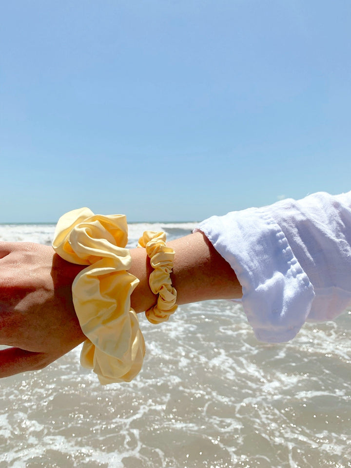 LEMON - Silk Skinny Scrunchie - Beyond Scrunchies