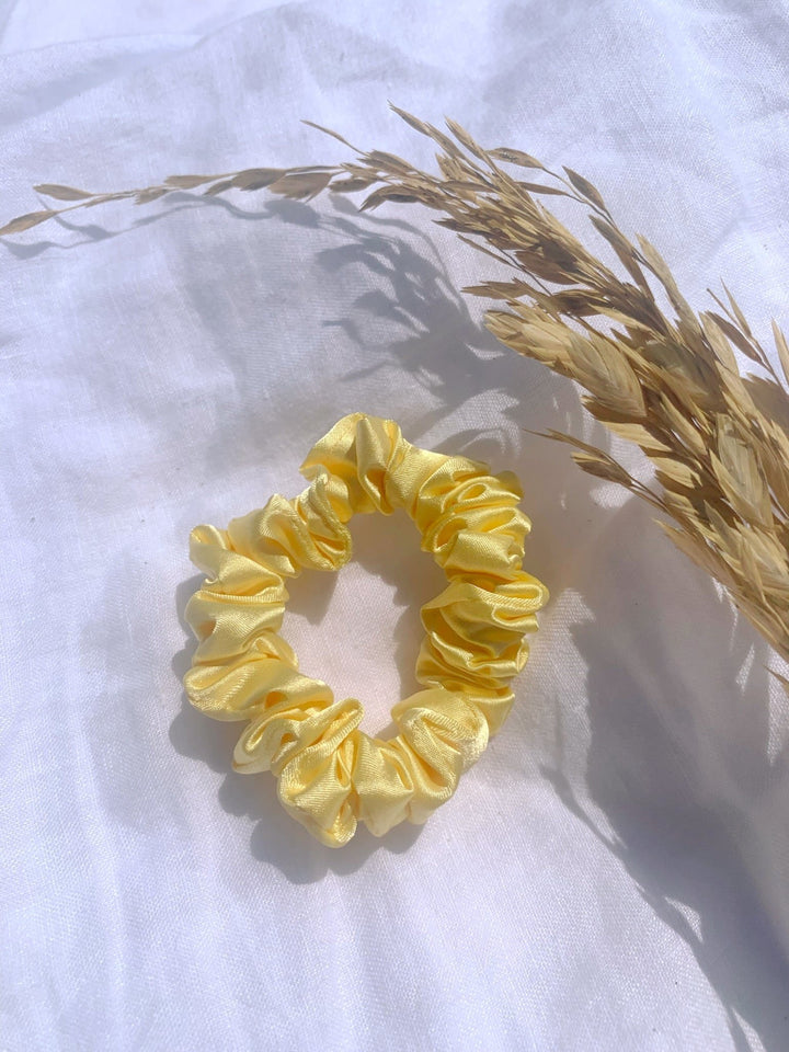 LEMON - Silk Skinny Scrunchie - Beyond Scrunchies