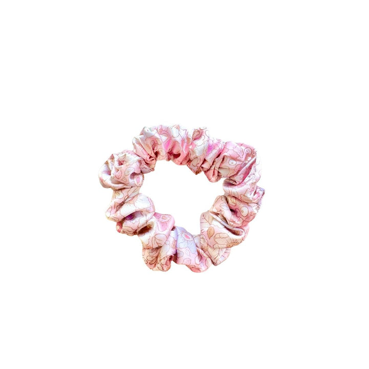 LOVE FLORAL - Silk Skinny Scrunchie - Beyond Scrunchies
