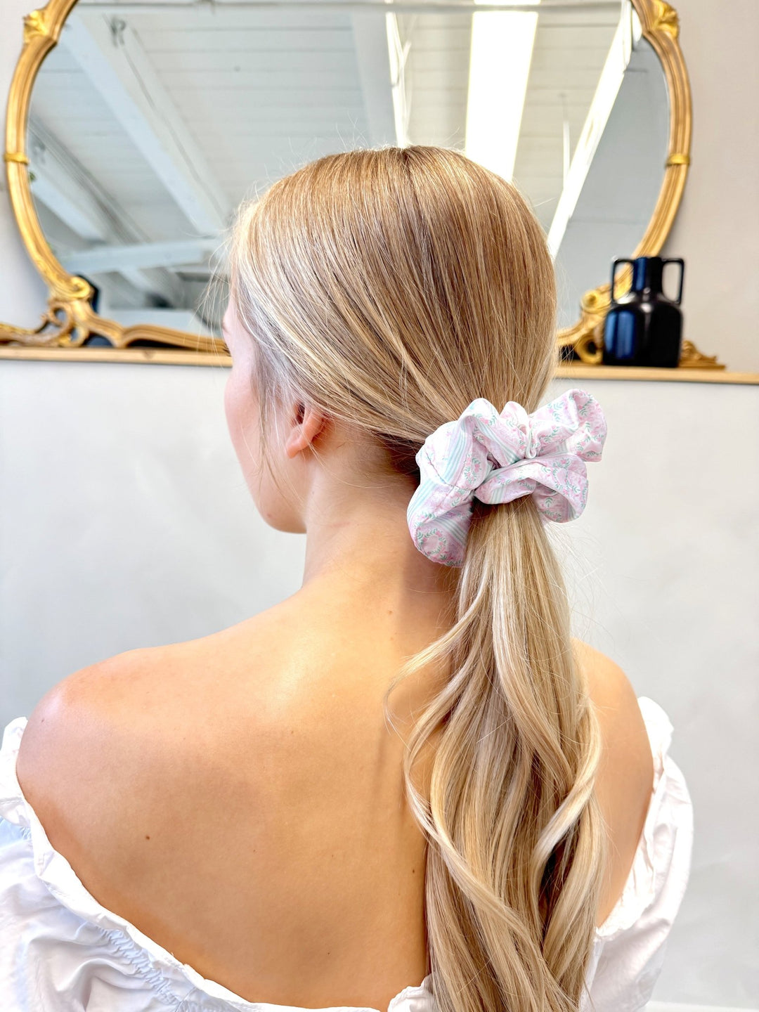 LOVE GARDEN - Mulberry Silk Scrunchie - Beyond Scrunchies