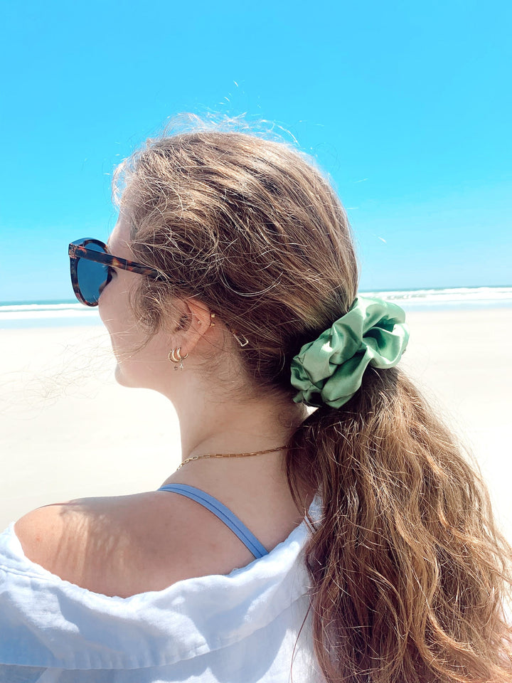 MATCHA - Mulberry Silk Scrunchie - Beyond Scrunchies