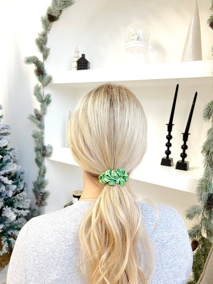 MATCHA - Silk Skinny Scrunchie - Beyond Scrunchies