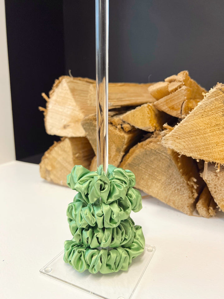 MATCHA - Silk Skinny Scrunchie - Beyond Scrunchies