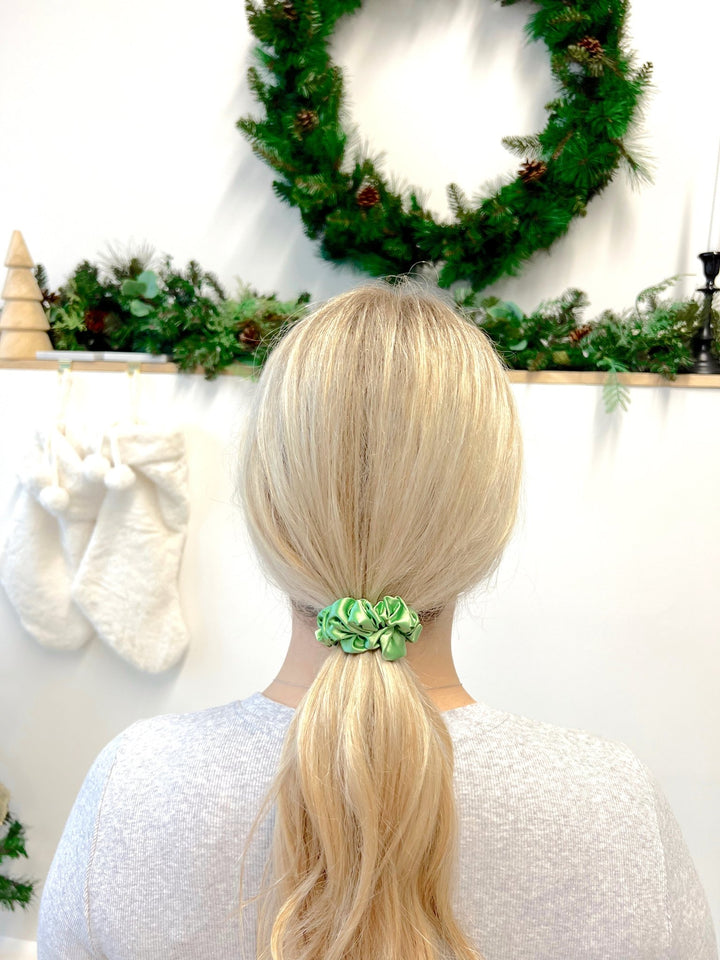 MATCHA - Silk Skinny Scrunchie - Beyond Scrunchies