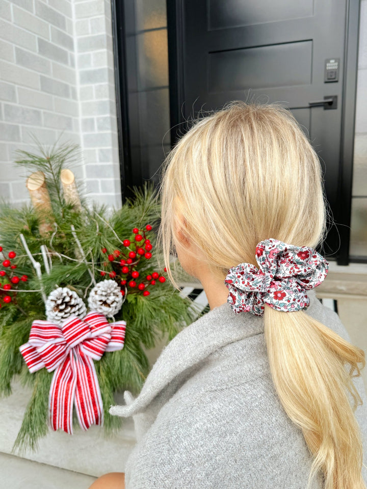 MISTLETOE - Mulberry Silk Scrunchie - Beyond Scrunchies