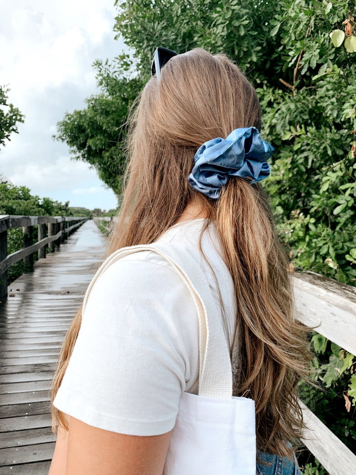 PACIFIC - Mulberry Silk Scrunchie - Beyond Scrunchies