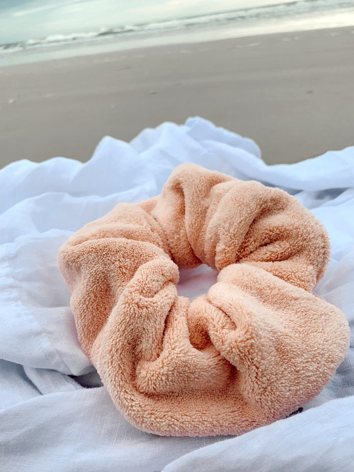 PEACH - Microfiber Towel Scrunchie - Beyond Scrunchies