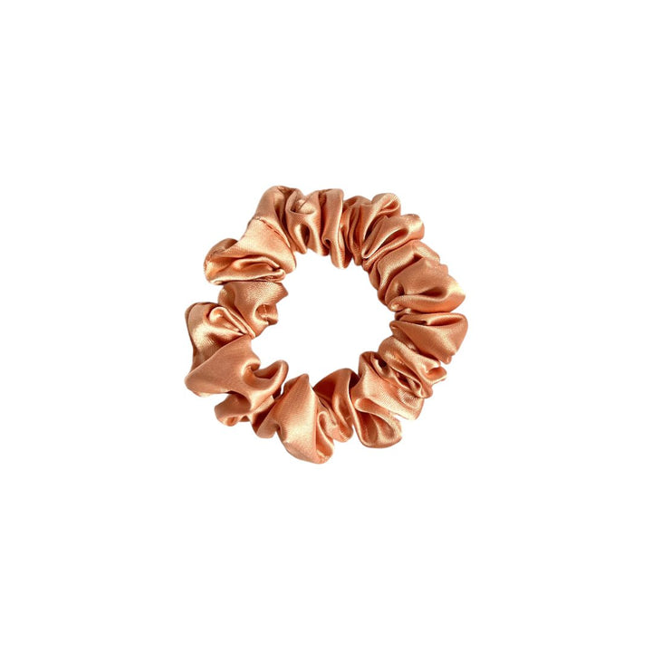 PEACH - Silk Skinny Scrunchie - Beyond Scrunchies