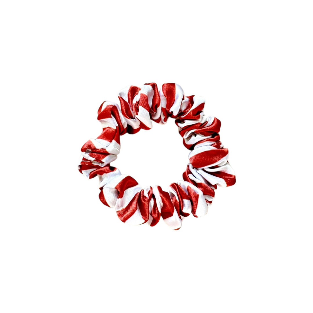PEPPERMINT SWIRL - Silk Skinny Scrunchie - Beyond Scrunchies