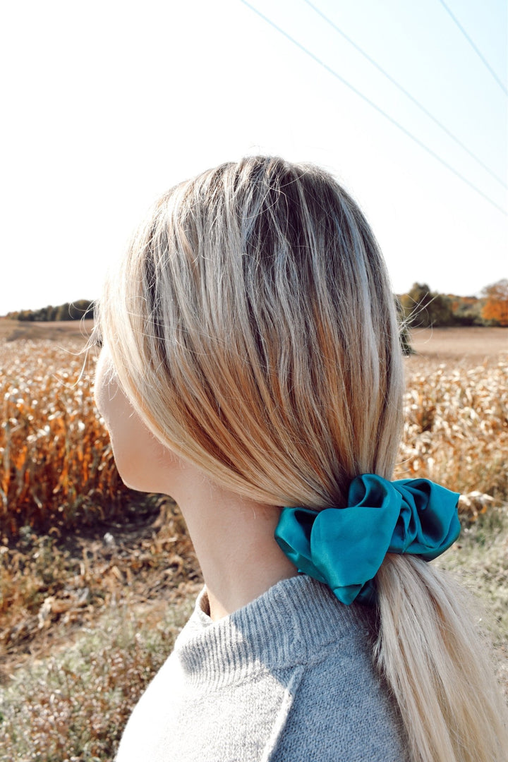PINE - Mulberry Silk Scrunchie - Beyond Scrunchies