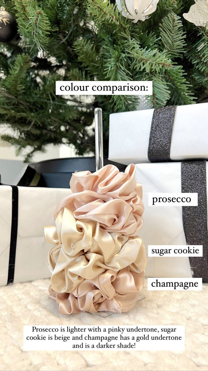 PROSECCO - Mulberry Silk Scrunchie - Beyond Scrunchies
