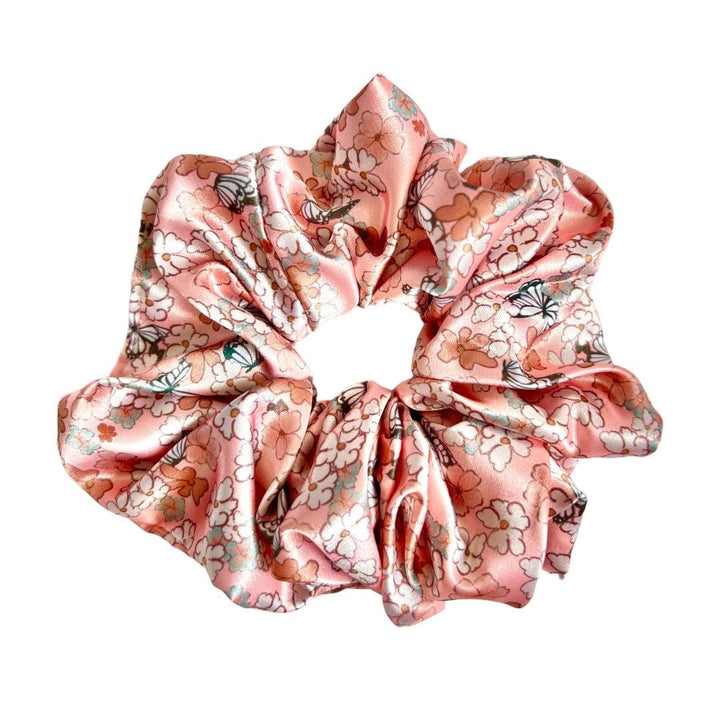 RHEANNA - Printed Silk Scrunchie - Beyond Scrunchies