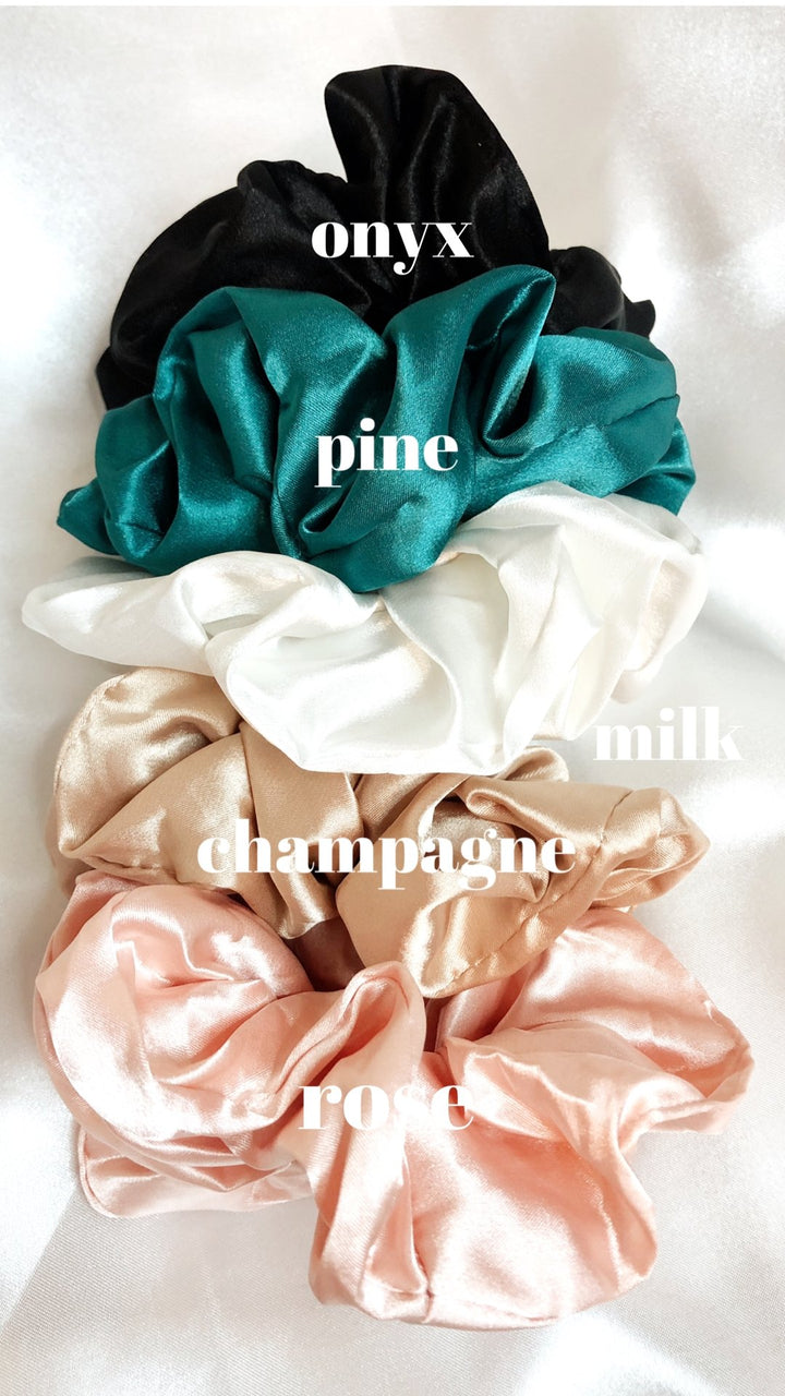 ROSE - Mulberry Silk Scrunchie - Beyond Scrunchies