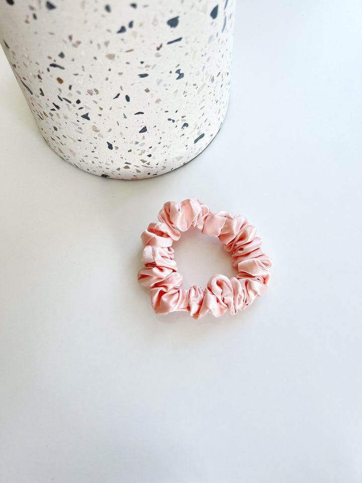 ROSE - Silk Skinny Scrunchie - Beyond Scrunchies